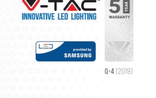scarica il catalogo completo illuminazione led v-tac con chip samsung e 5 anni di garanzia